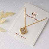 Silvia Diamond Pendant-Gold